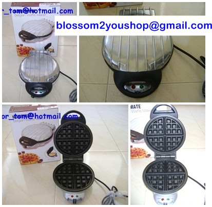สินค้า Pre Order 》》เครื่องทำวาฟเฟิลแบบวงกลม