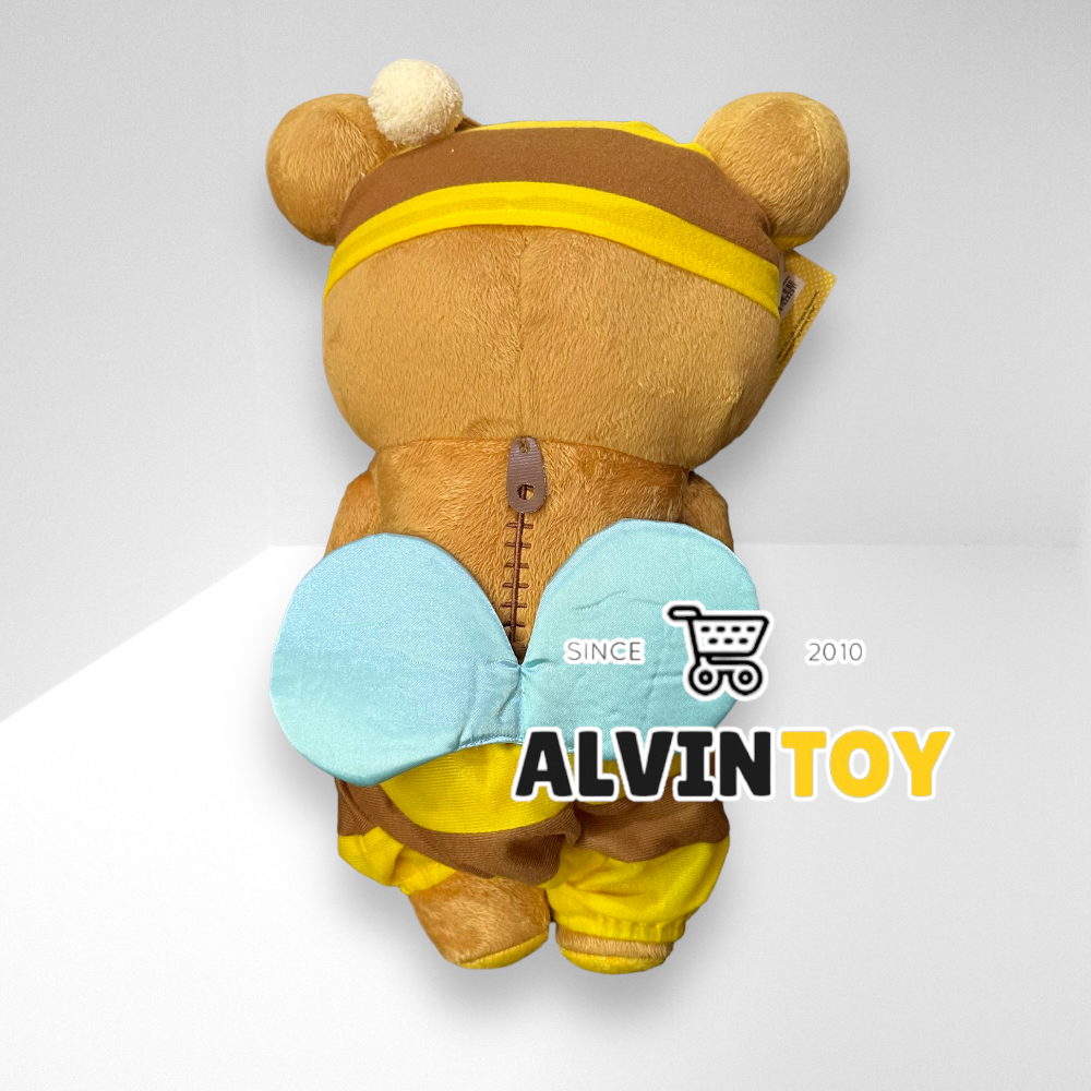 ตุ๊กตาหมี Rilakkuma Meet Hony- ริลัคคุมะ ชุดผึ้ง 40 ซม.