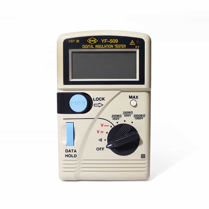 เครื่องทดสอบความเป็นฉนวน YF-509 Digital Insulation Tester