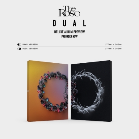 ( Pre-Order ) THE ROSE 2nd Full Album [ DUAL ] ( Deluxe Box ver ) random * มี Poster พับ * วางจำหน่าย 30 / 5 / 2025