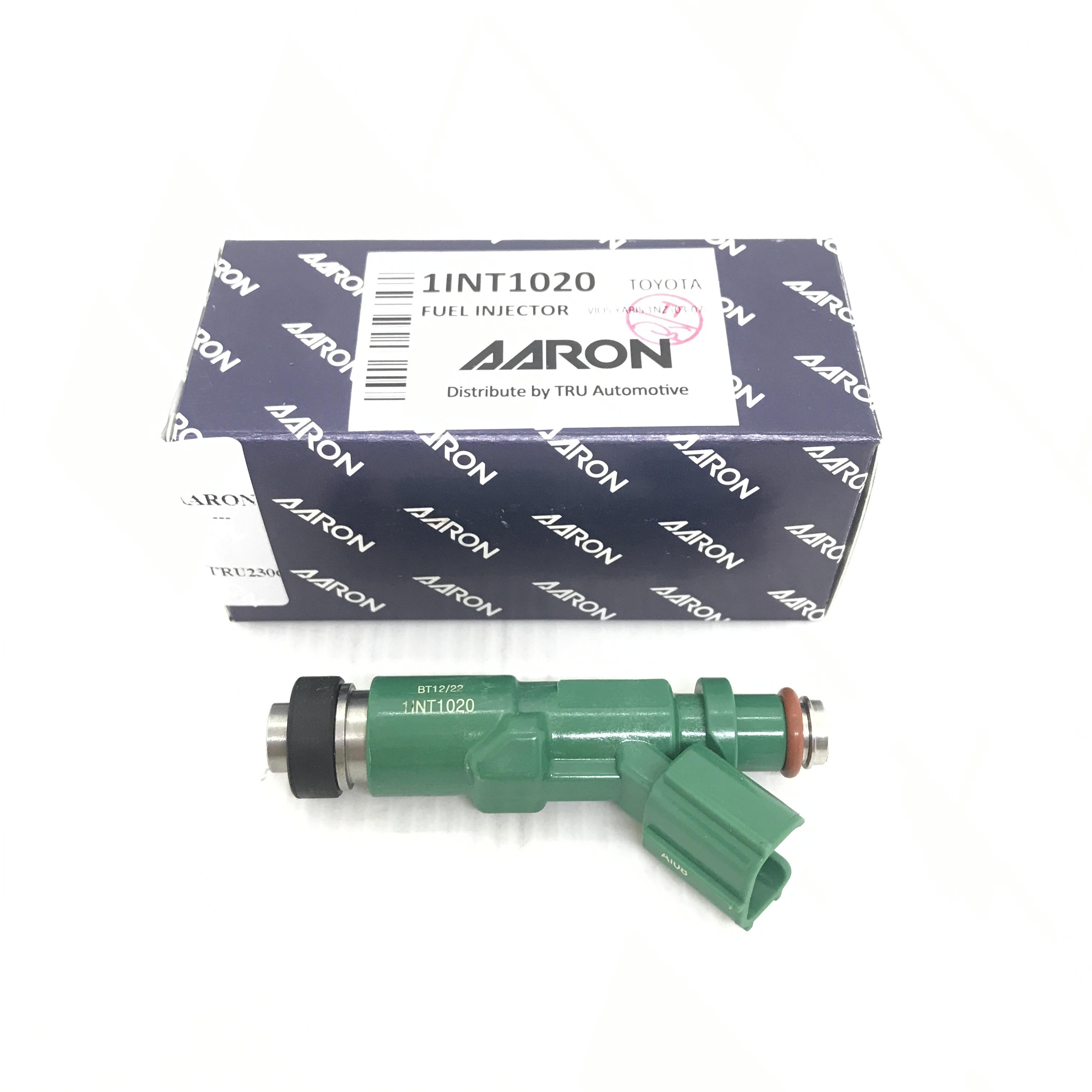 หัวฉีด TOYOTA VIOS 2003-2007 / NCP42 1NZFE 12รู ฮอนด้า วีออส เบอร์ 1IINT1020 ยี่ห้อ AARON (Fuel injector)