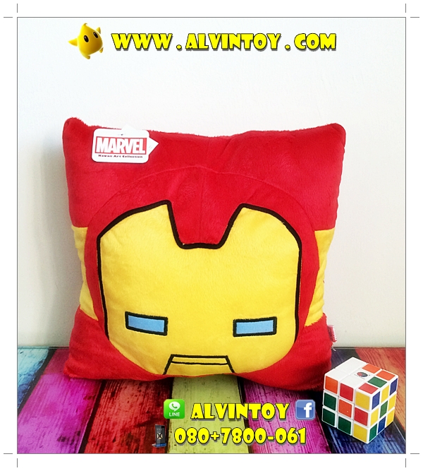 หมอนหน้าเหล่ี่ยม Iron Man - ไอรอนแมน