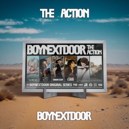 ( Pre-Order ) BOYNEXTDOOR 5th EP Album [The Action] ( Frame ver ) Set 6 ver * ไม่มี Poster พับในกล่อง * วางจำหน่าย 20 / 10 / 2025