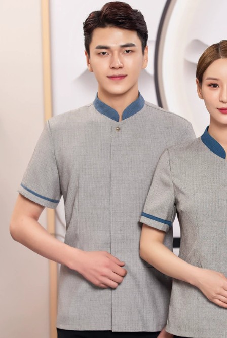 ชุดฟอร์มพนักงานทำความสะอาด เสื้อแม่บ้าน พ่อบ้าน เบลบอย