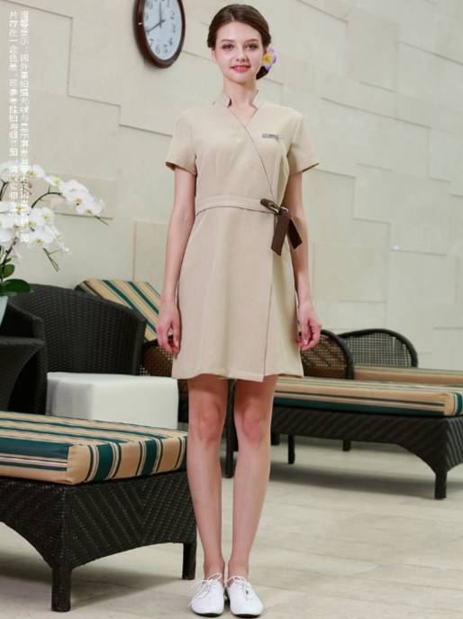 ชุดนวดสปา ชุดคลินิกความงาม ชุดพนักงานเสริมสวย