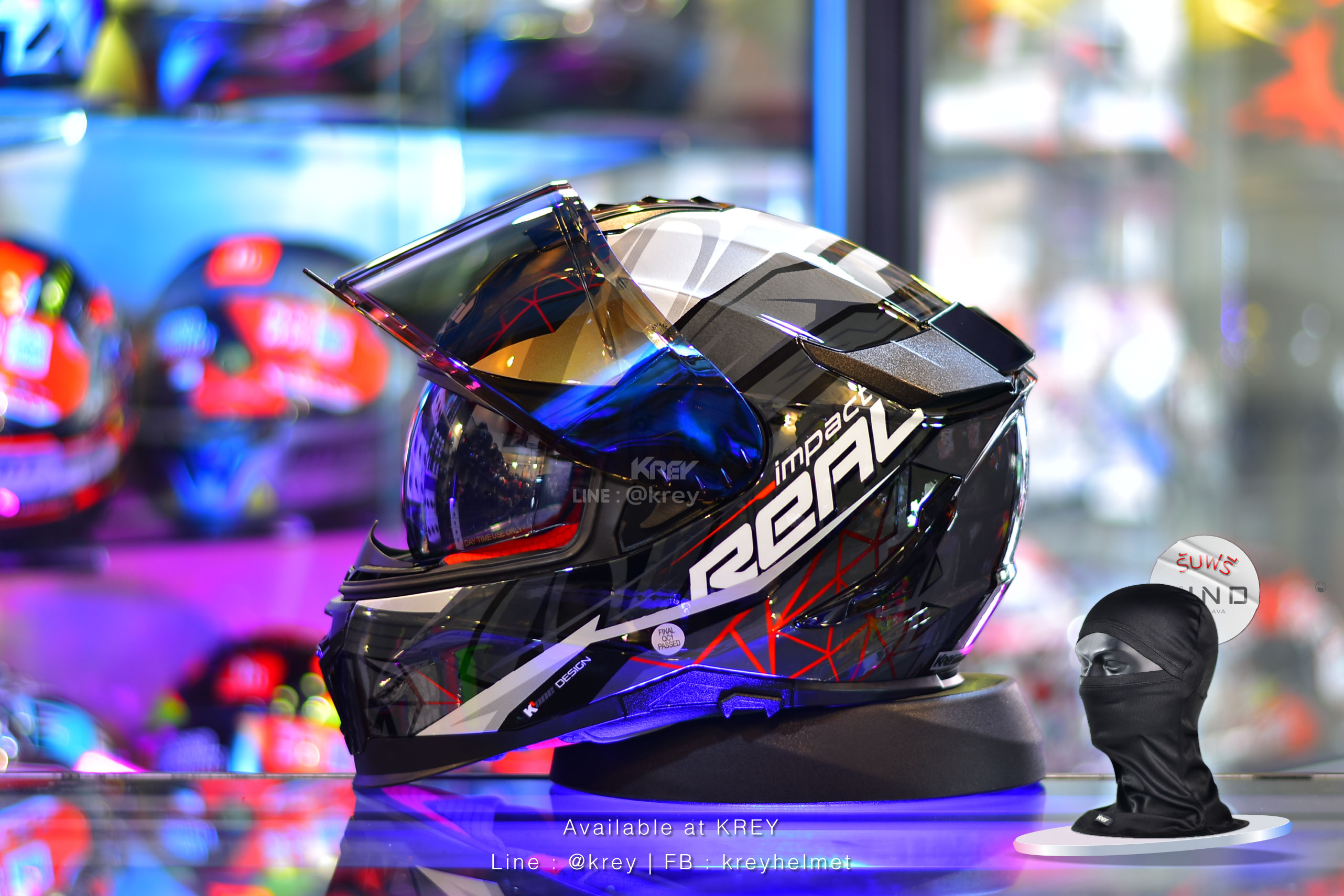 Real model Hurricane Impact Grey