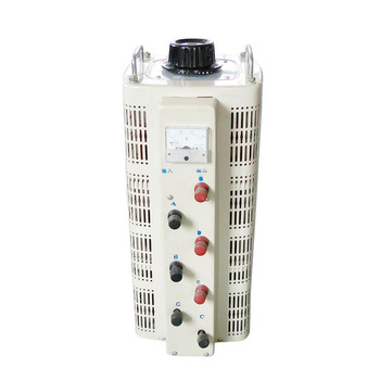 Variable Voltage Transformer TSGC2 หม้อแปลงปรับแรงดันไฟฟ้าแบบแกนหมุน 3 เฟส