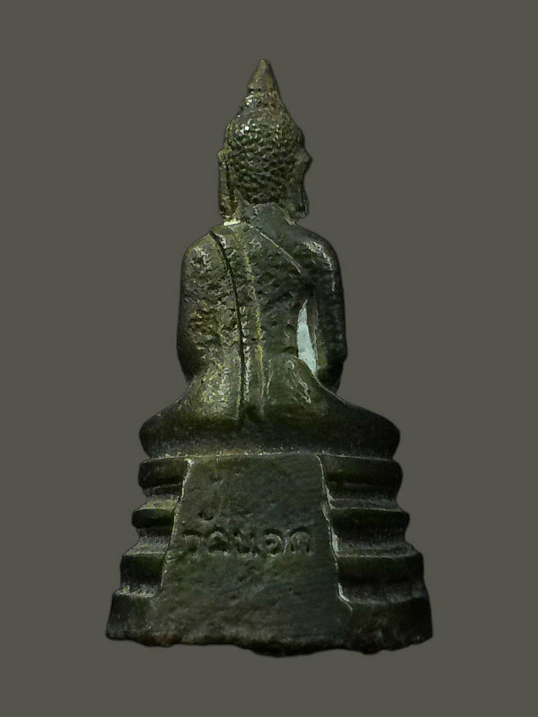 รูปหล่อ หลวงพ่อขาว วัดนอก (ศรีมหาโพธิ์) โพธิ์ทอง จ.อ่างทอง