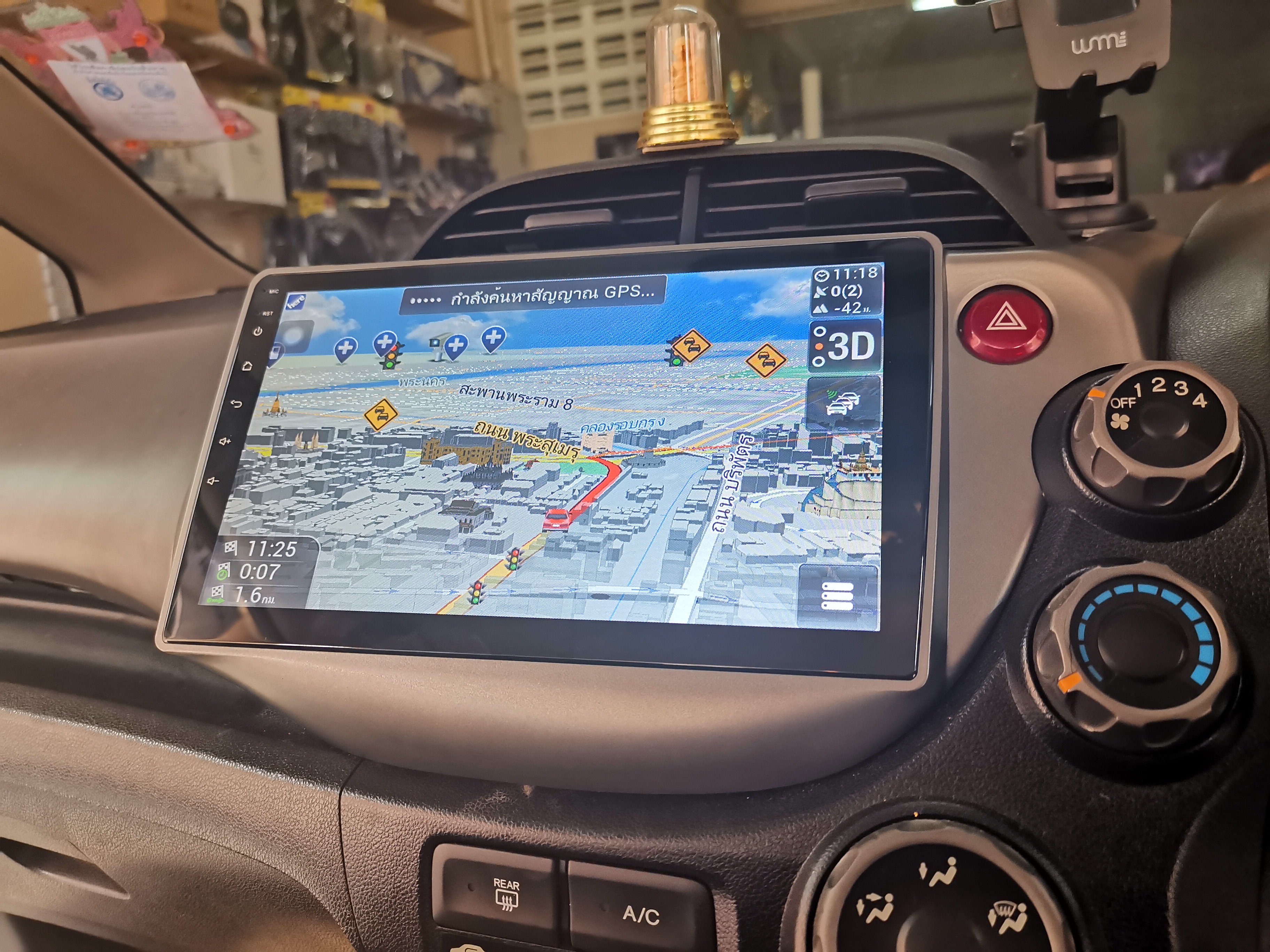 จอตรงรุ่น 10นิ้ว Jazz GE รุ่น T5 จากค่าย ALPHA รุ่นใหม่ล่าสุด