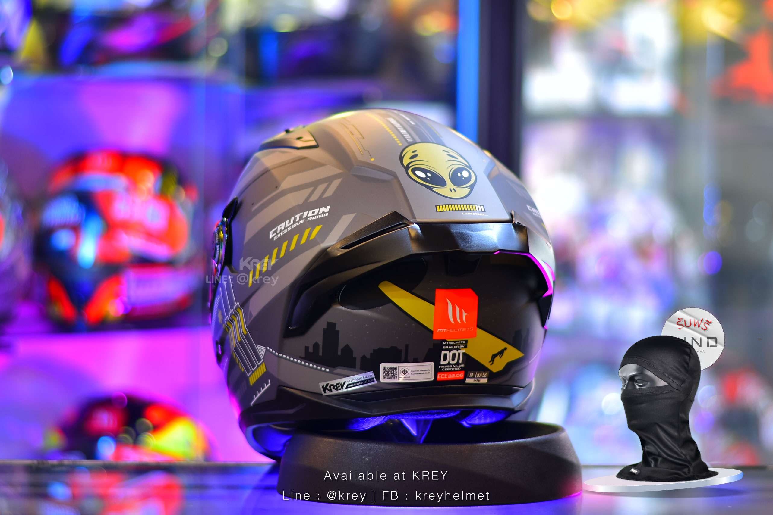 MT model BRAKER SV CYBER MATT GREY