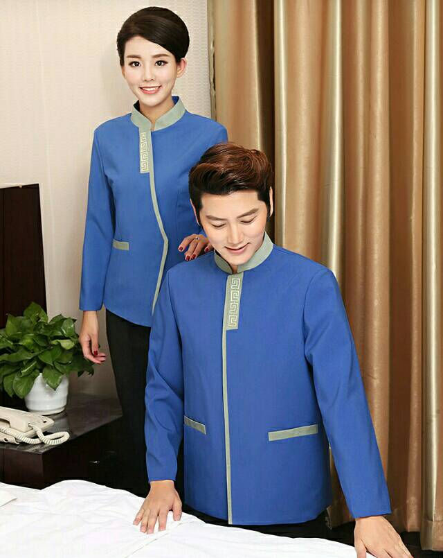 เสื้อแม่บ้าน พ่อบ้าน พนักงานทำความสะอาด