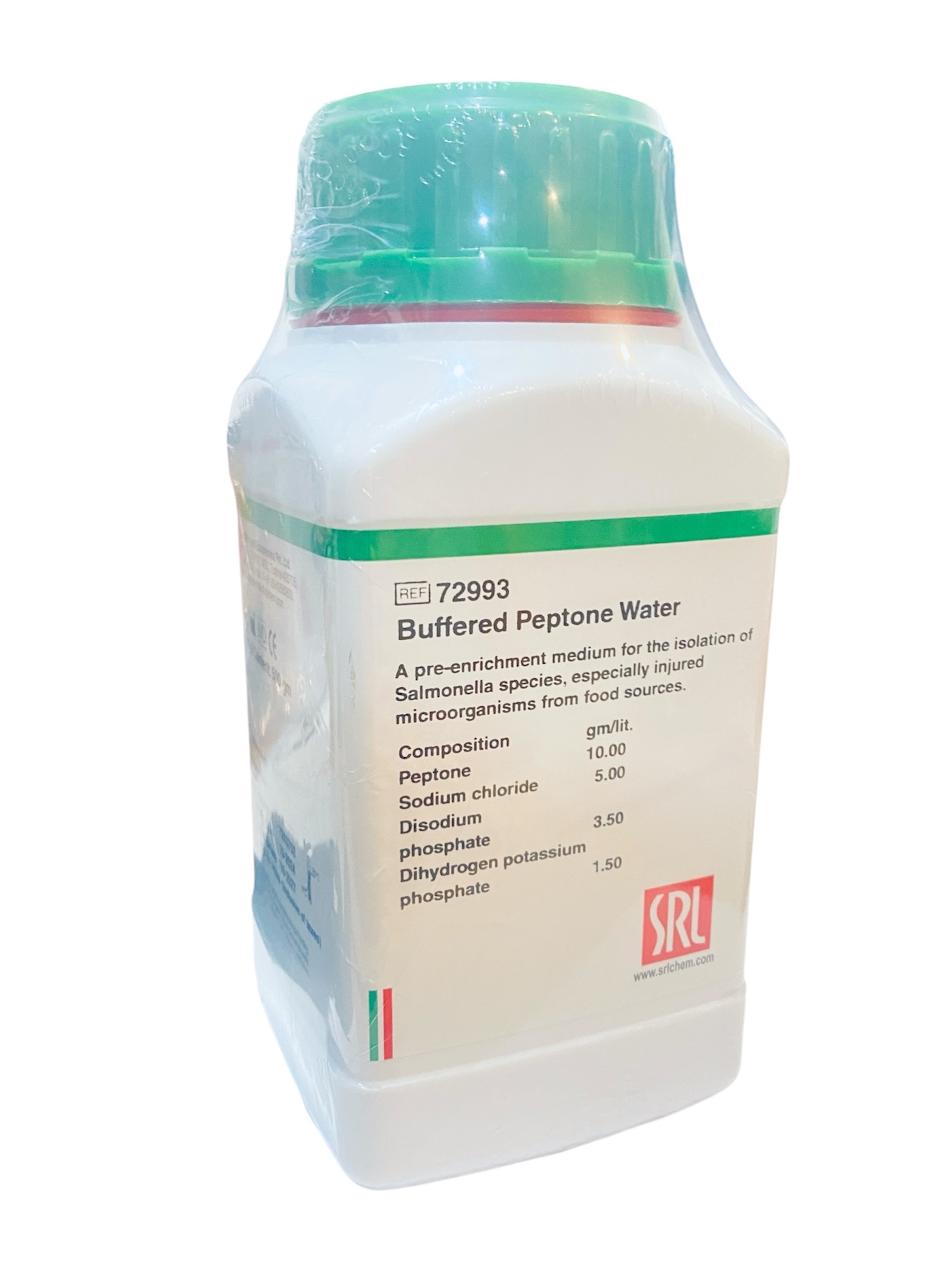 Buffered Peptone Water ,500g #72993-500G - SRL