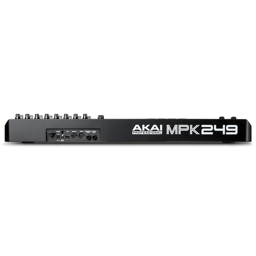 Akai MPK249 Black Edition *ของแท้รับประกันศูนย์* USB มิดิคีย์บอร์ดคอนโทรลเลอร์ 49คีย์ รองรับ PC/Mac/iOS ฟรี Ableton Live Liteฯลฯ