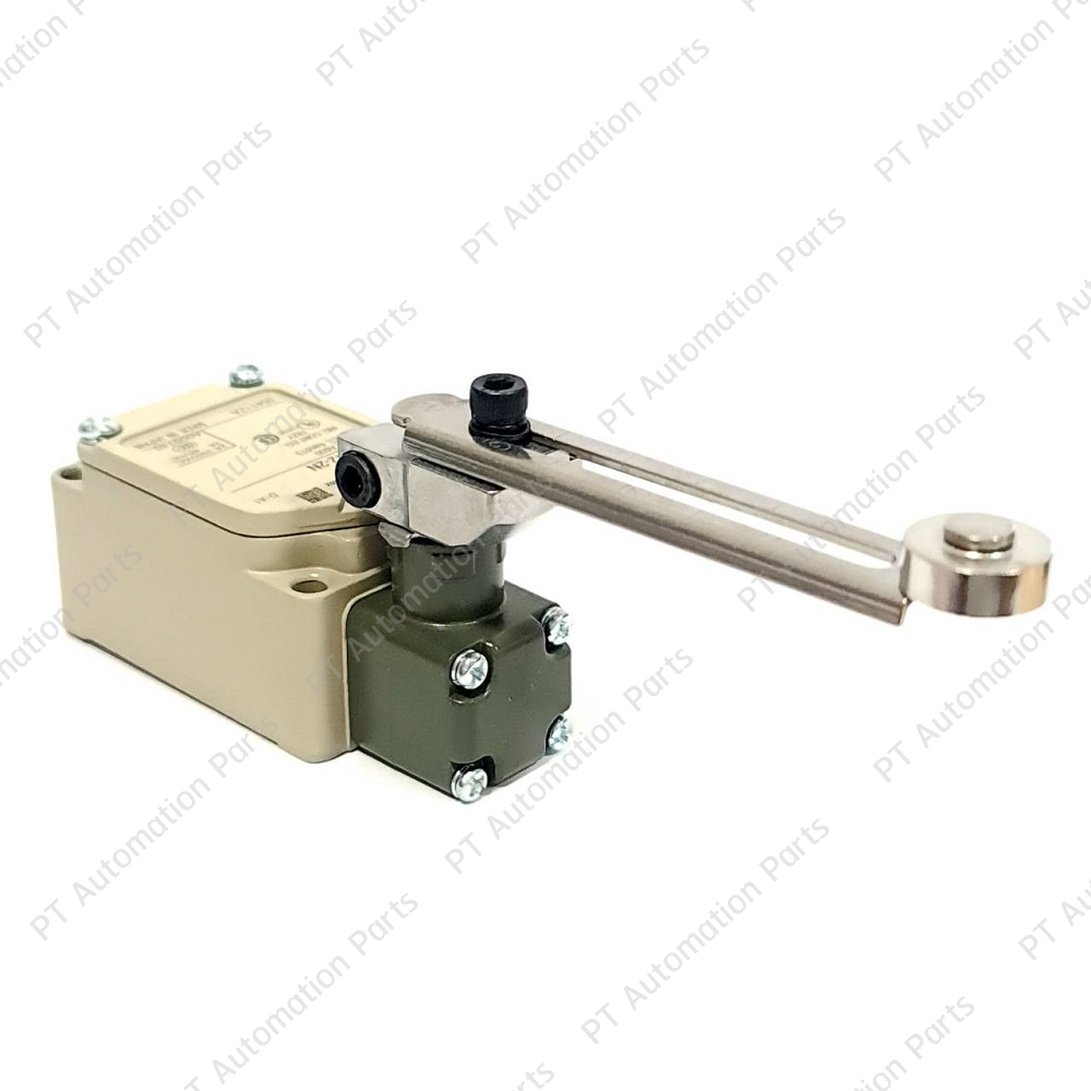 ลิมิตสวิตช์ OMRON WLCA12-2N Two-circuit Limit Switch Adjustable roller lever 10A 250V, NO/NC, IP67, SPST ชนิดสองวงจร คันโยกลูกกลิ้งปรับได้