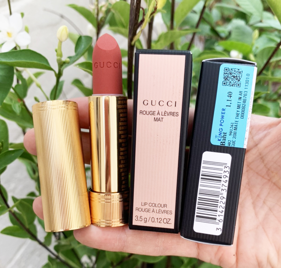 Gucci Rouge A Levres Mat Lip Colour 3.5g. สี 208