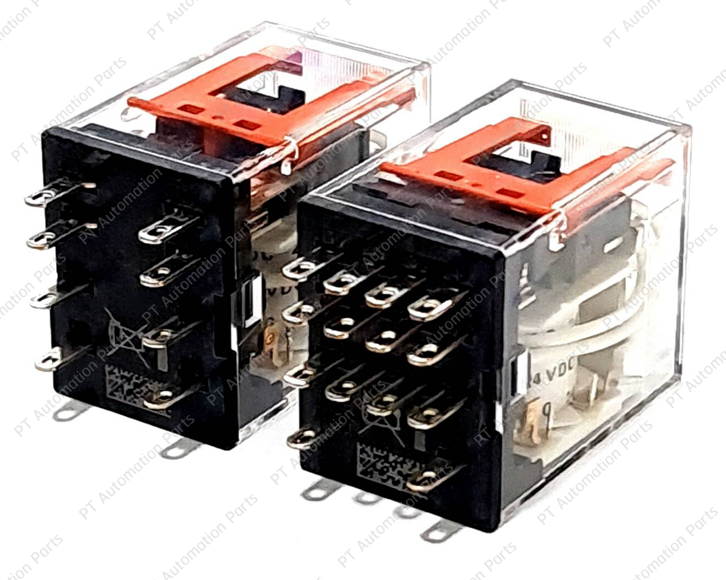 Relay OMRON MY2N-GS MY4N-GS ออมรอน รีเลย์ คอยล์ 24VDC 220/240VAC 24VAC 12VDC 110/120VAC 8ขา 14ขา 2คอนแทค 4คอนแทค มีไฟแสดงสถานะ LED