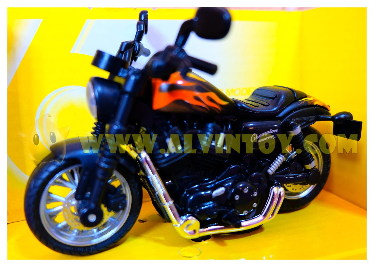 โมเดลรถมอเตอร์ไซค์ Classic สัดส่วน 1:14
