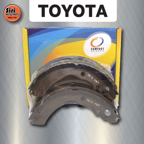 Compact Brake (ประกัน 1 เดือน) ก้ามเบรคหลัง TOYOTA Avanza เครื่อง 1.3 / 2004-on โตโยต้า อแวนซ่า compact (TCN291) ผ้าเบรค