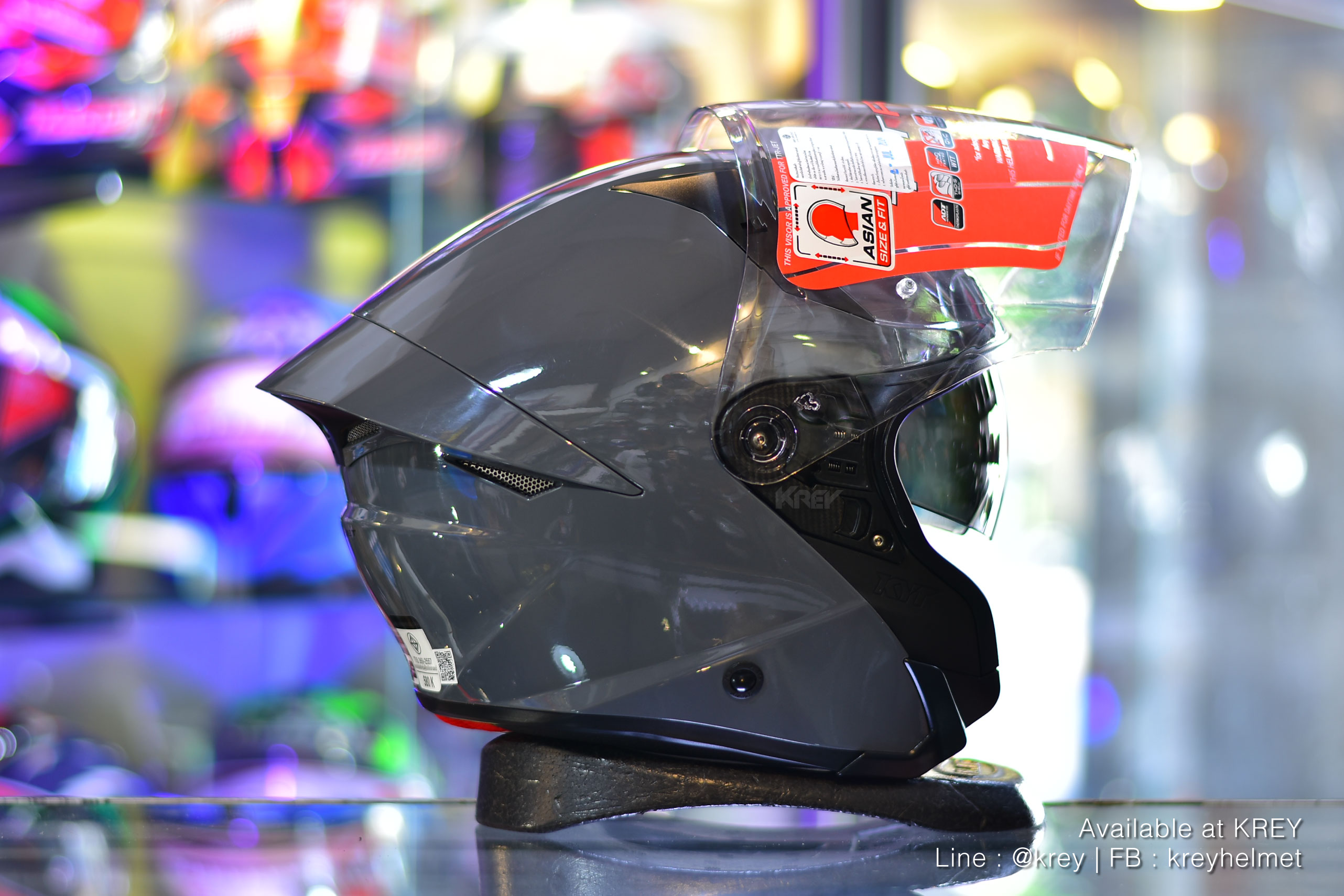 KYT model TTR-JET Plain Grey