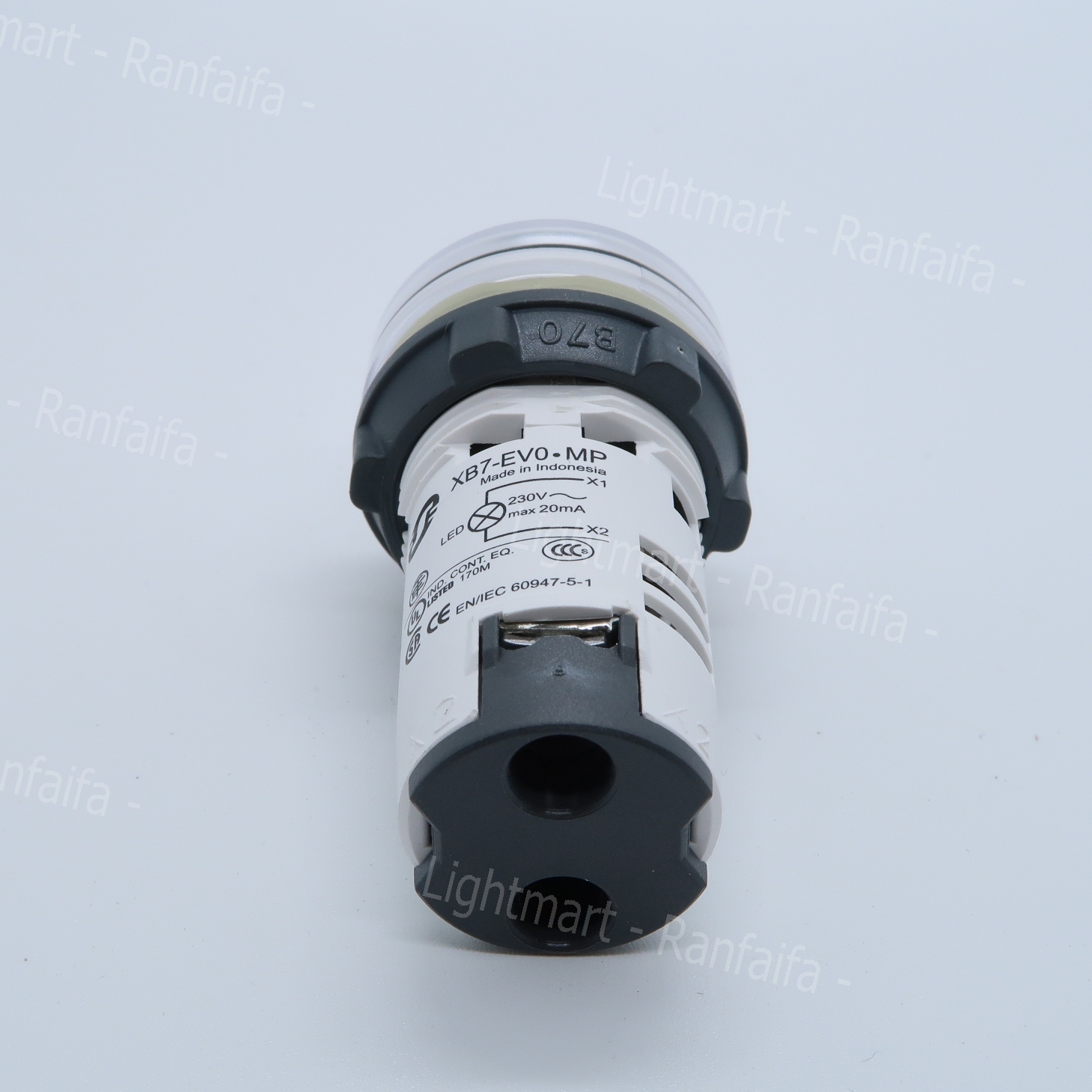 ไพล็อทแลมป์ LED 220V (22mm) Schneider XB7