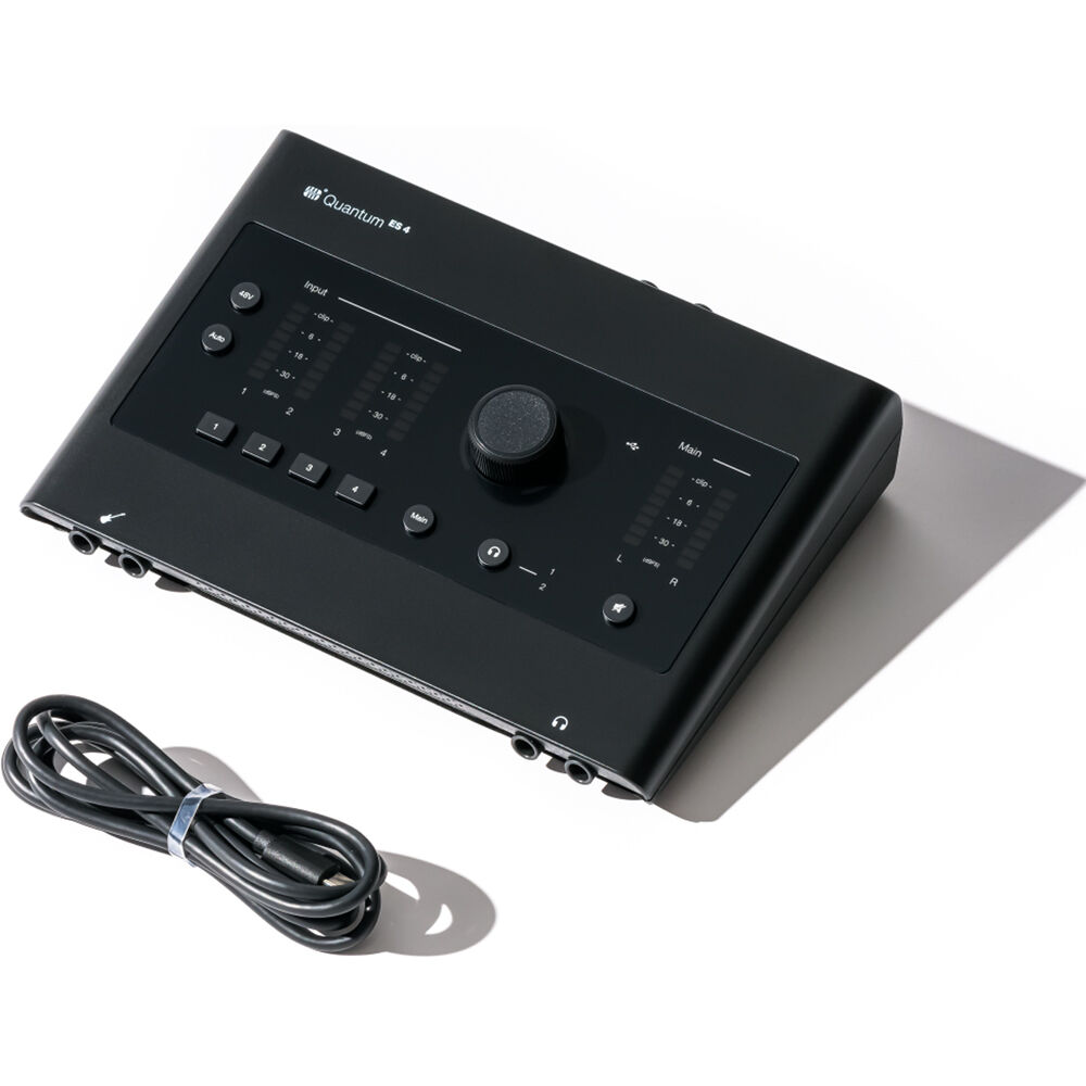 Presonus Quantum ES4 *ของแท้รับประกัน 1ปี* ออดิโออินเตอร์เฟส USB-C Audio Interface, 4 In/4 Out, 192 kHz/24-Bit