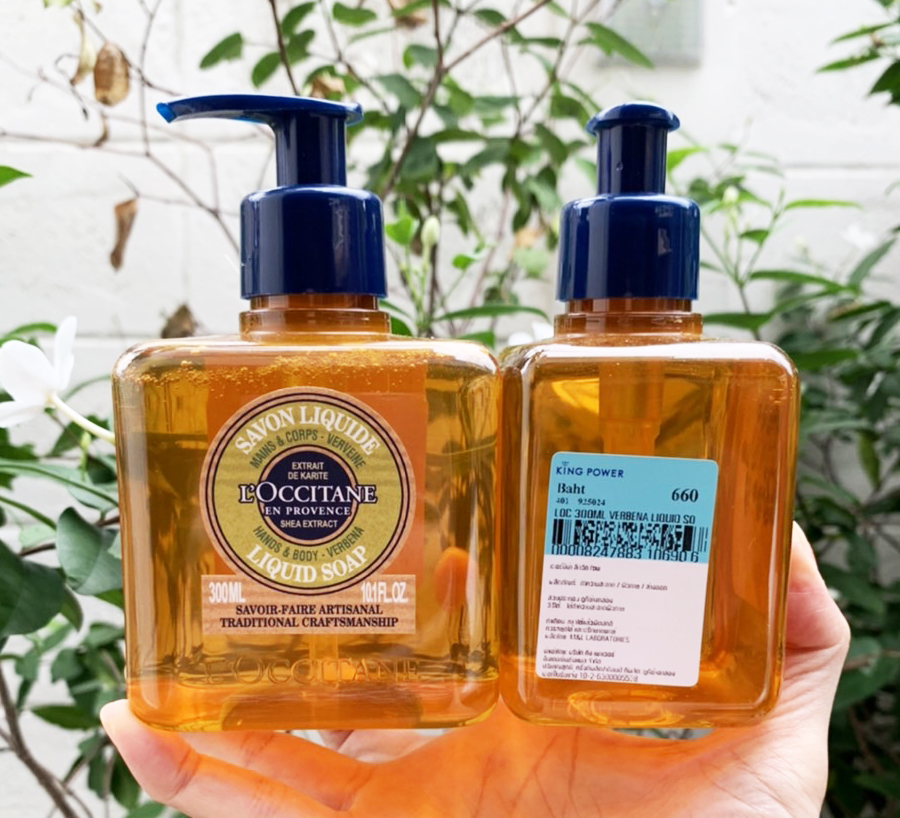 L'Occitane Shea Verbena Liquid Soap 300ml. (เคาเตอร์ 790฿)