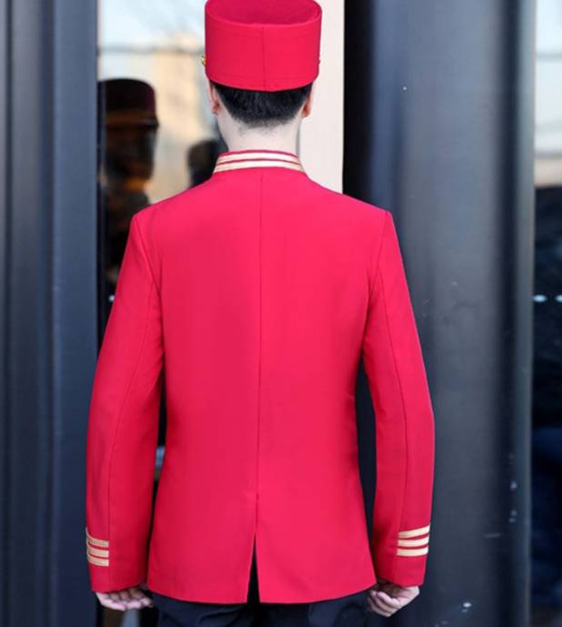 เครื่องแบบพนักงาน ชุดพนักงานต้อนรับโรงแรม ชุดพนักงานต้อนรับโรงแรมชาย