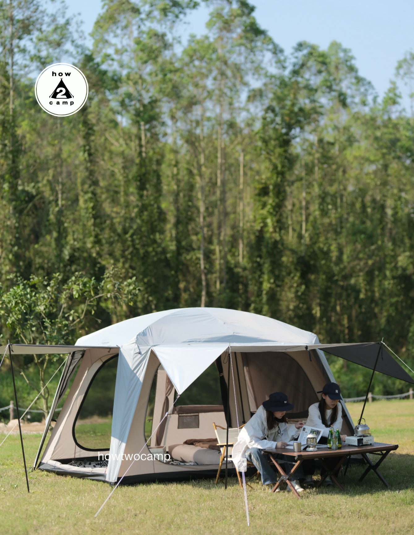 Vidalido poon saan เต็นท์ครอบครัว 2room