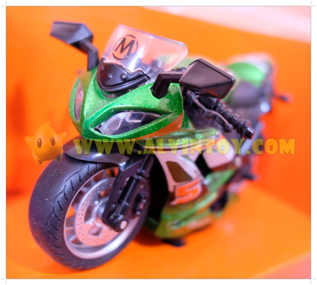 โมเดลรถมอเตอร์ไซค์ Classic สัดส่วน 1:14