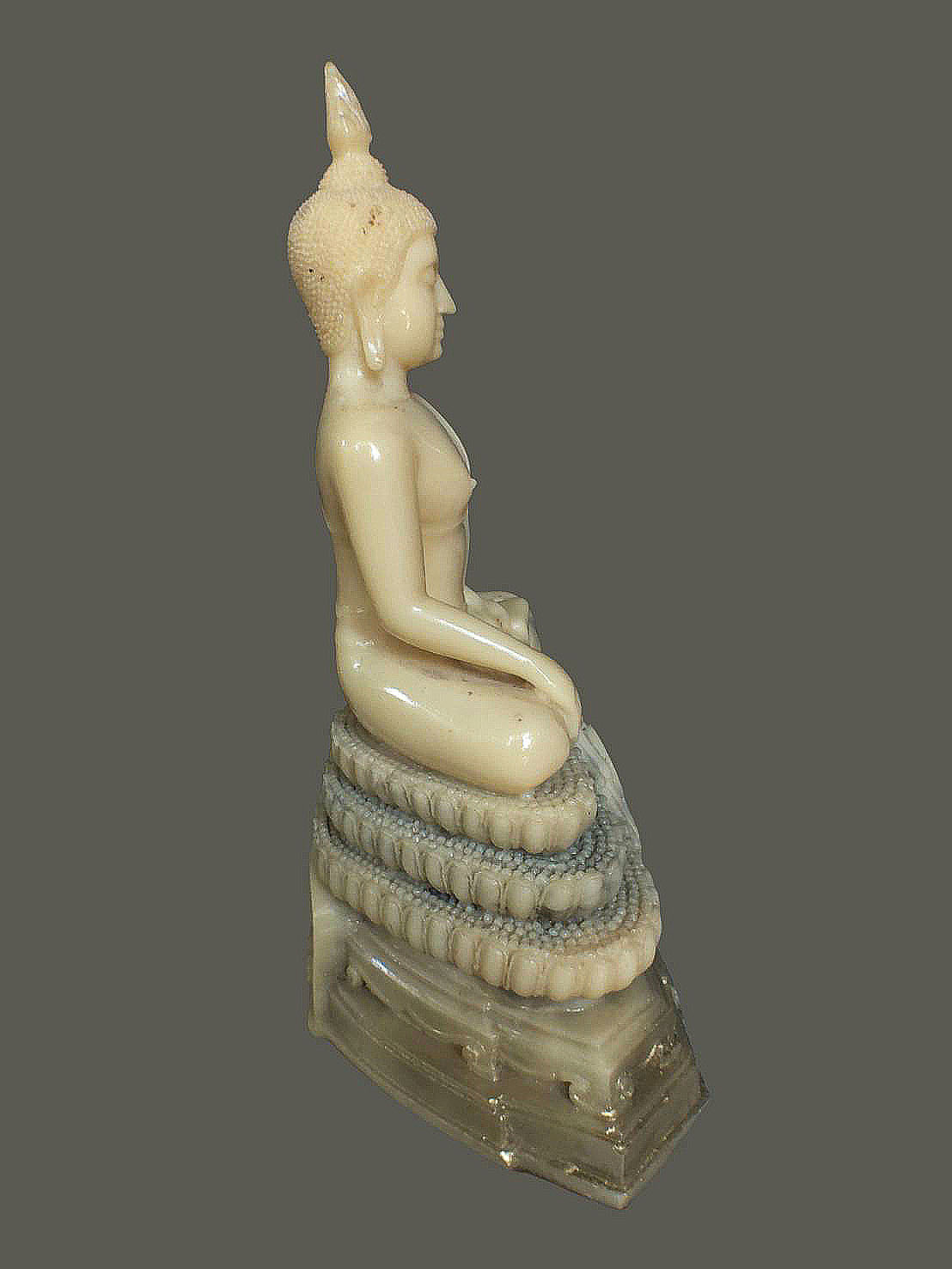 พระบูชาสามสมัย วัดเวฬุราชิน ธนบุรี กทม. เนื้อเรซิ่น พิธีใหญ่ ขนาดสูง 8 นิ้ว กว้าง 6 นิ้ว