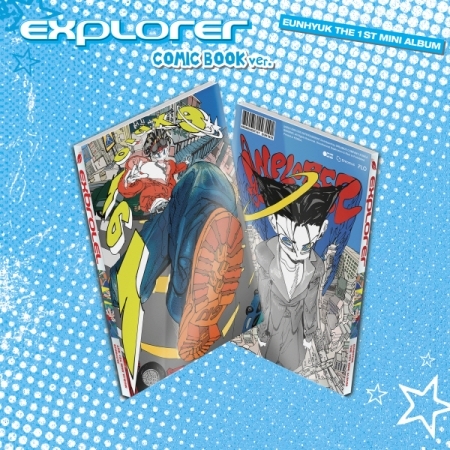 ( Pre-Order ) EUNHYUK ( Super Junior ) 1st Mini Album [EXPLORER] Comic Book ver * มี Poster พับในกล่อง * วางจำหน่าย 31 / 1 / 2025