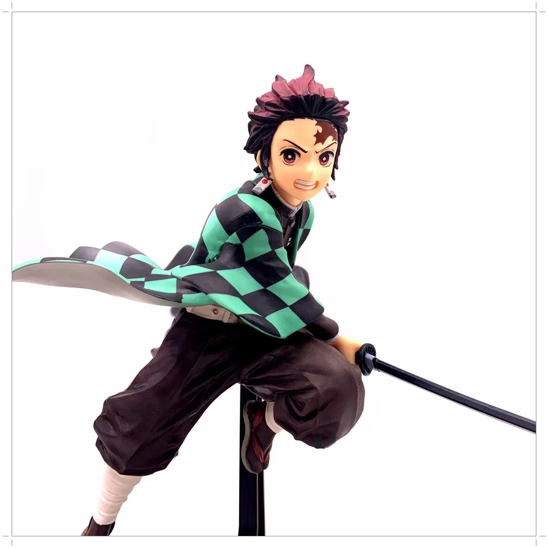 Action Figure Kimetsu no Yaiba ฟิกเกอร์ ดาบพิฆาตอสูร คามาโดะ ทันจิโร่ ขนาดความสูง 17 ซม. มีฐาน พร้อมกล่อง งานสวย