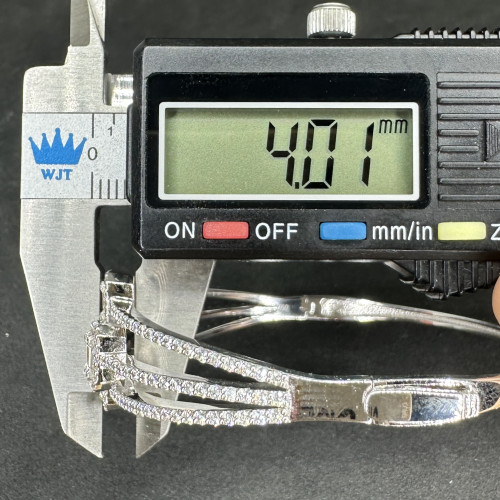 รหัส 63759 กำไล เพชร ฝังเพชร 255 เม็ด 1.86 กะรัต ทอง18K นน. 17.95 g