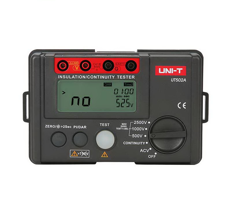 เครื่องทดสอบความเป็นฉนวน UT502 Insulation Resistance Testers