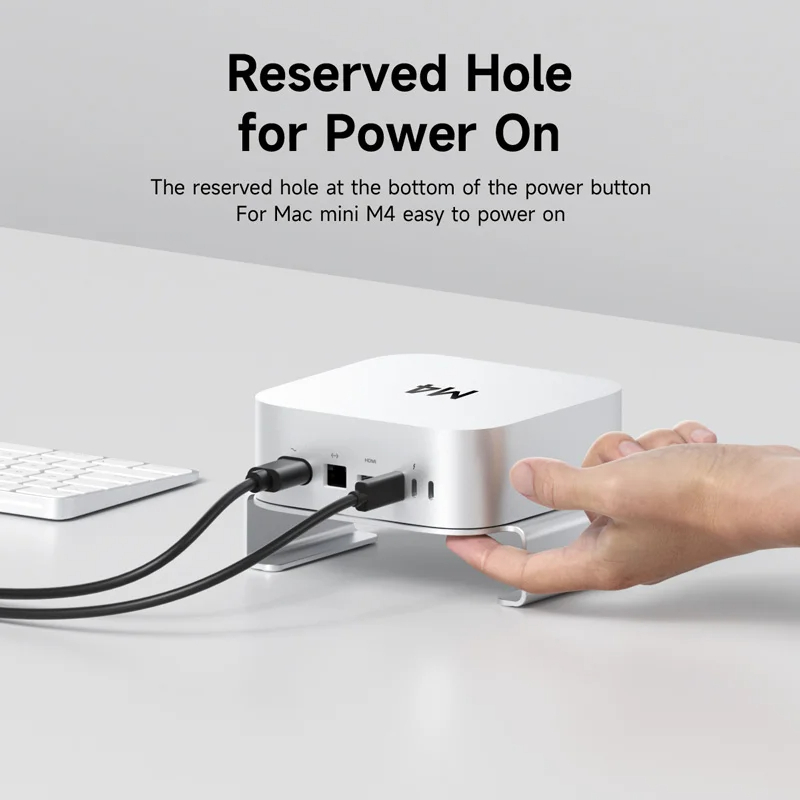 Hagibis Desktop stand for Mac mini M4