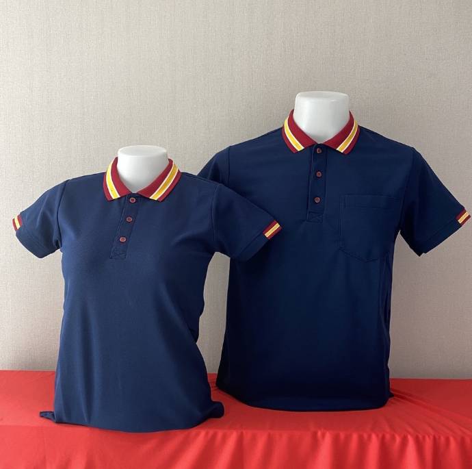 เสิ้อยืดปกโปโล เสื้อโปโลแขนสั้น เสื้อฟอร์มพนักงาน พร้อมส่ง