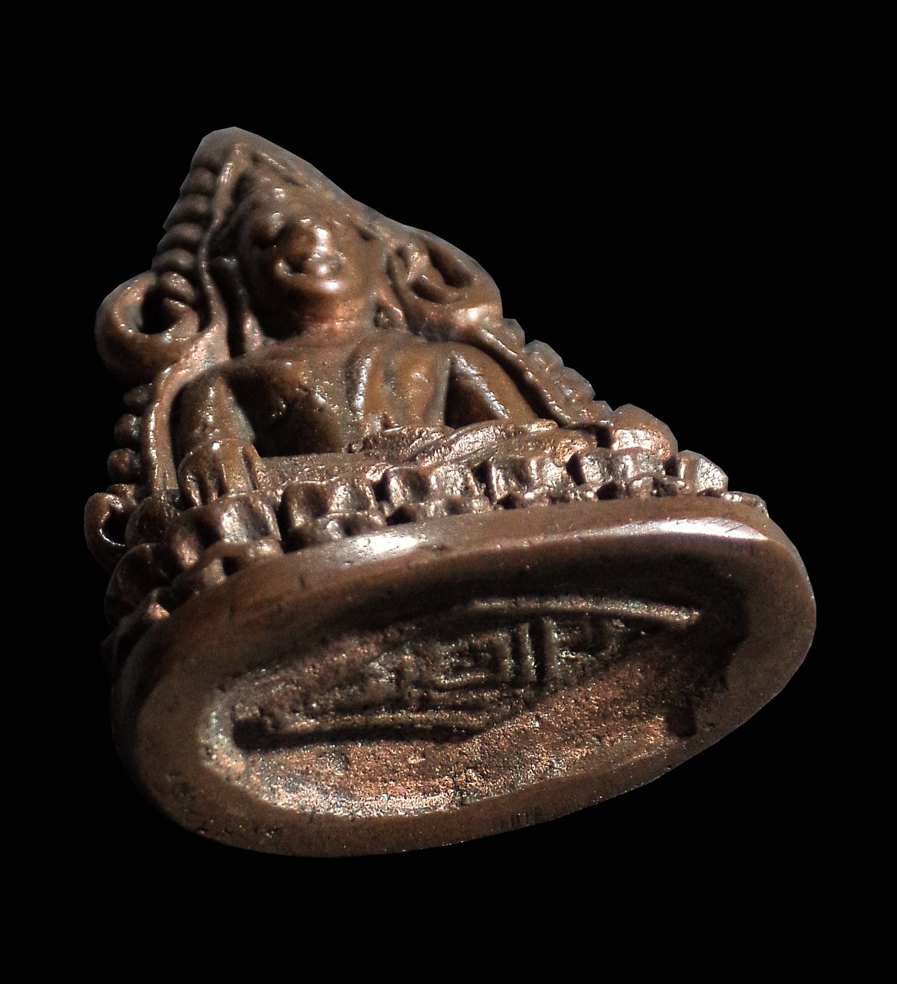 รูปหล่อพระพุทธชินราช ฐานอกเลานูน วัดสุทัศน์ รุ่นพระธรรมปิฎก 61 ปี