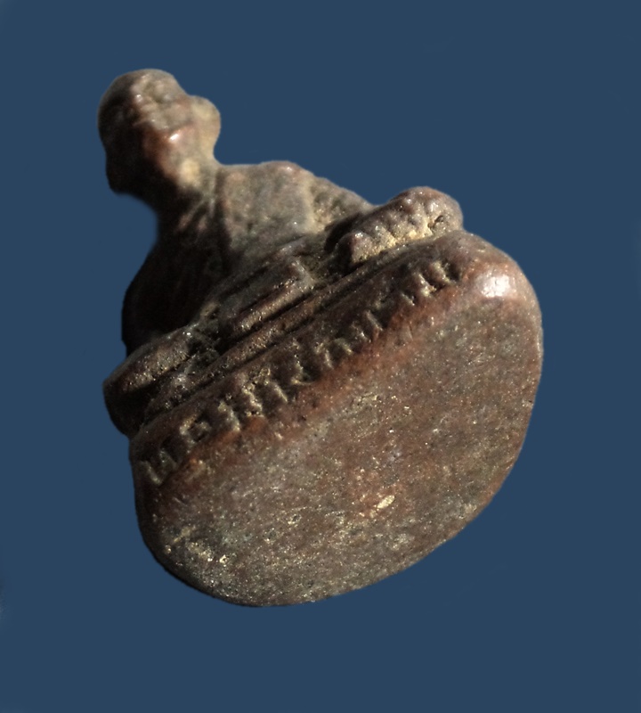 รูปหล่อโบราณ หลวงพ่อขอม วัดไผ่โรงวัว จ.สุพรรบุรี ปี2505