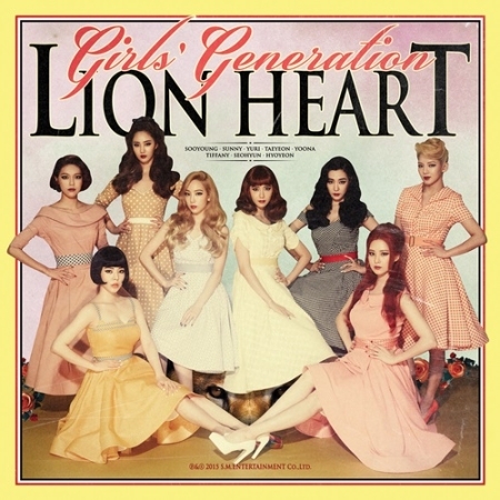( Pre-Order ) Girl`s Generation 5th Album Lion Heart + First Limited Poster