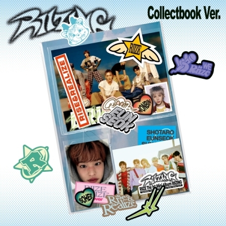 ( Pre-Order ) RIIZE 1st Mini Album RIIZING ( Collect Book ver ) * ไม่มี Poster พับในกล่อง * วางจำหน่าย 18 / 6 / 2024