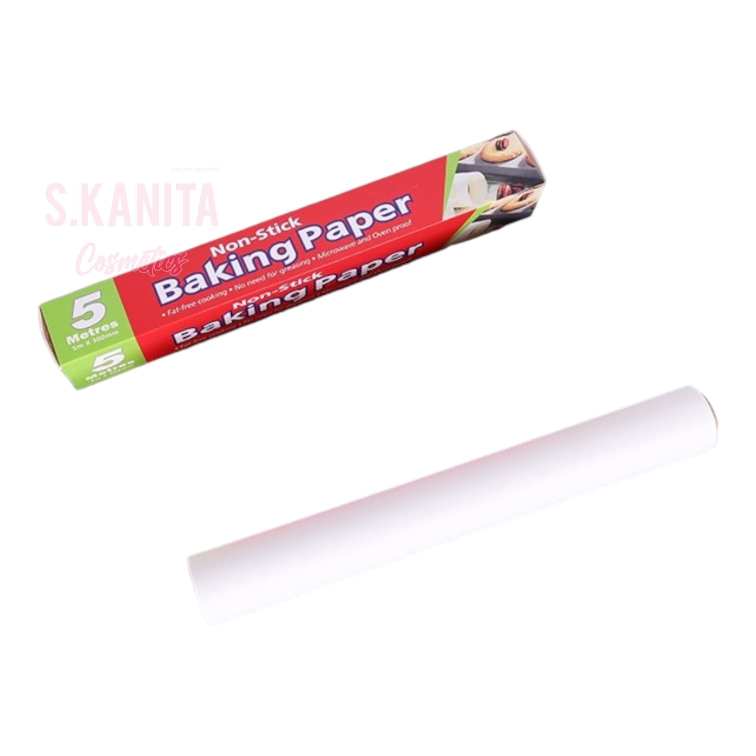 รองอบ Non-Stick Baking Paper 1 กล่อง 5M X 300mm