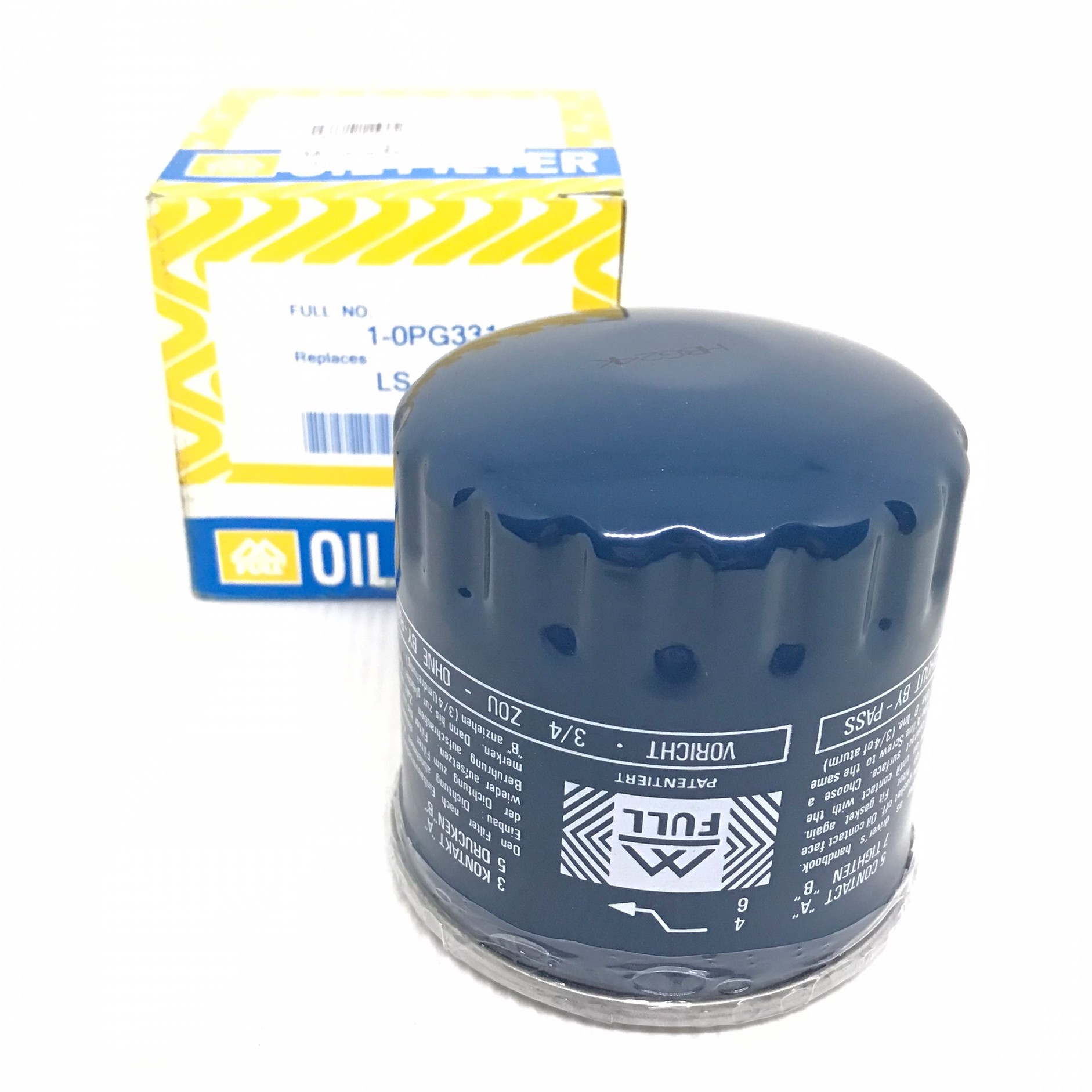 กรองเครื่อง ไส้ กรอง น้ำมันเครื่อง ไส้กรองน้ำมันเครื่อง TATA TATA NGV / PEUGEOT 505 / ทาทา / เปอร์โย / ยี่ห้อ FULL 1-OPG331 / 1OPG331 / LS468