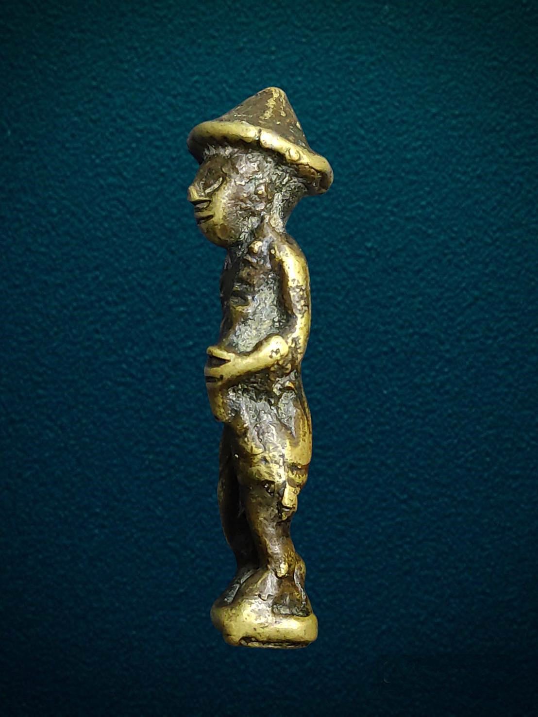 หล่อโบราณ พระยอดขุนพลมอญ หลวงพ่อลิ วัดศรัทธาธรรม(วัดมอญ) สมุทรสงคราม ลูกศิษย์ของหลวงปู่รอด วัดบางน้ำวน