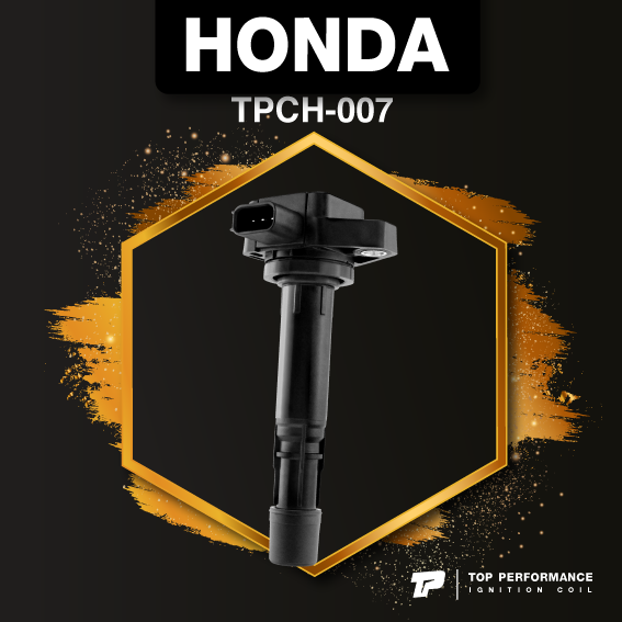 (ประกัน 3 เดือน) คอยล์จุดระเบิด HONDA - CIVIC ES 1.7 DIMENSION / D17Z - TPCH-007 - MADE IN JAPAN - คอยล์หัวเทียน ฮอนด้า ซีวิค ไดเมนชั่น