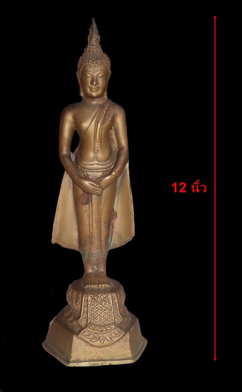 พระบูชา ปางถวายเนตร (พระประจำวันอาทิตย์) สูง 12 นิ้ว