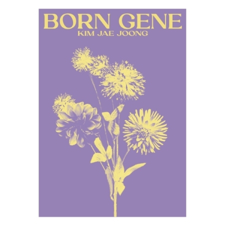 ( Pre-Order ) KIM JAEJOONG 3rd Full Album BORN GENE ( Purple Gene ver ) + Poster วางจำหน่าย 14 / 9 / 2022