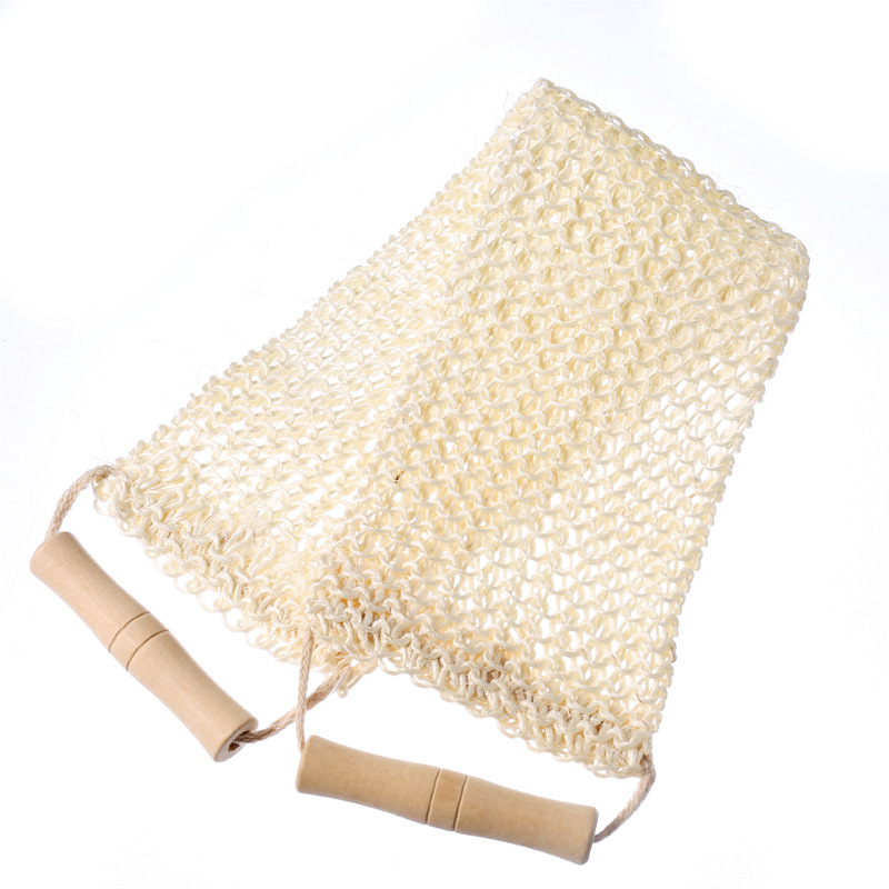 ใยบวบขัดผิว ใยบวบ ขัดหลัง แบบเชือก (1 ชิ้น) (11x55 cm) Loofah scrub Back Scrub with Rope (1 ชิ้น)(11x55 cm)