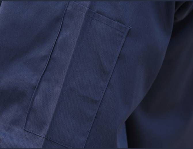 ชุดช่าง ยูนิฟอร์มช่าง ชุดช่างกลโรงงาน ช่างไฟฟ้า สีกรม สีฟ้า สีแดง สีเทา สีส้ม