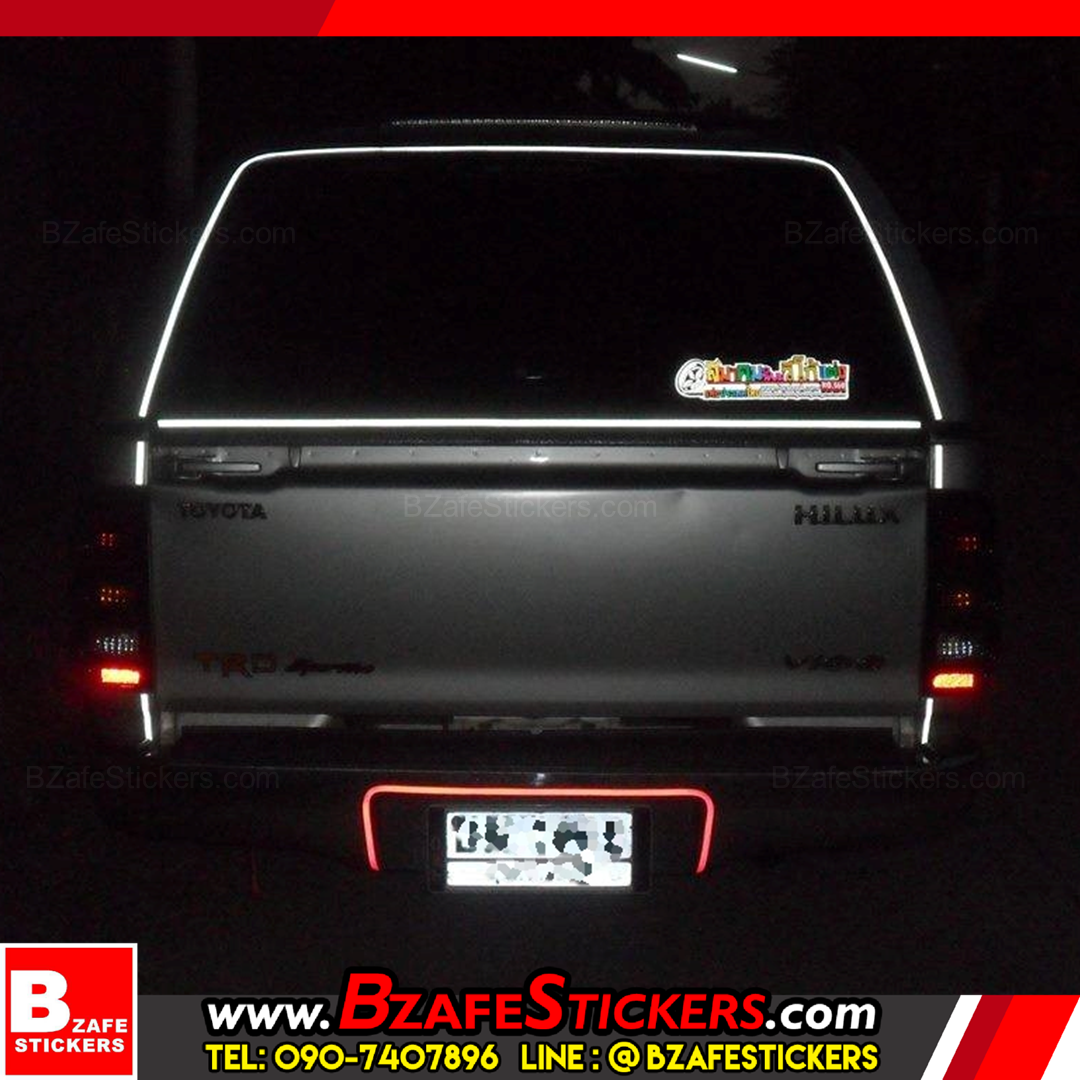 รีวิว สติ๊กเกอร์สะท้อนแสงติดขอบล้อ 3M, Kiwalite สติ๊กเกอร์ติดล้อ สติ๊กเกอร์แต่งรถ