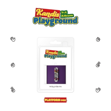 ( Pre-Order ) Kandis 1st Album [Playground] ( Platform ver ) วางจำหน่าย 16 / 5 / 2025